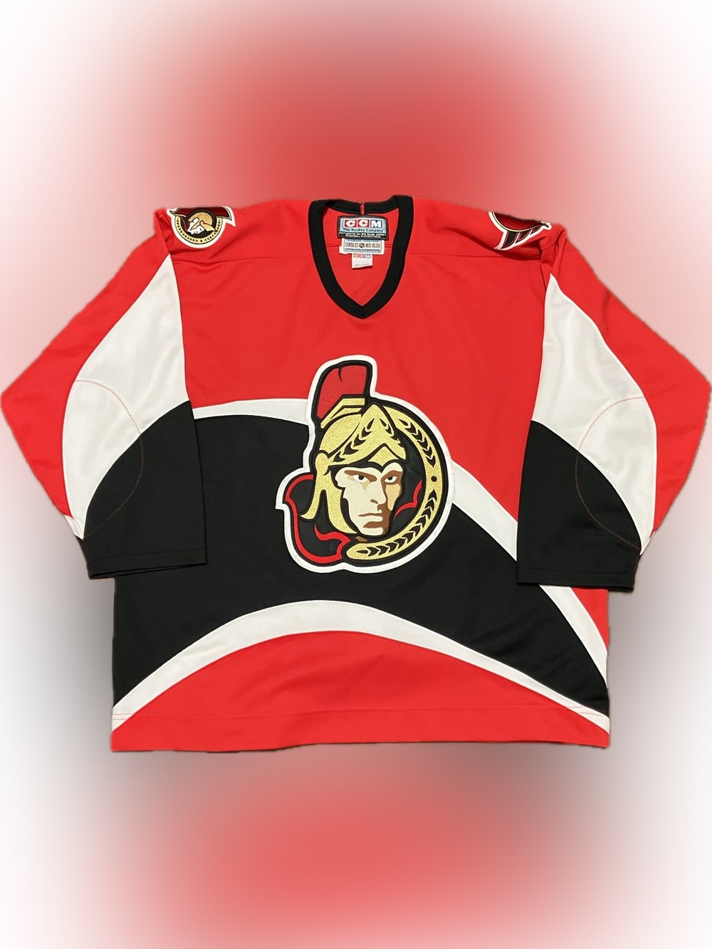 Ottawa Senators Blank CCM Authentic NHL Hockey Jersey Size 56